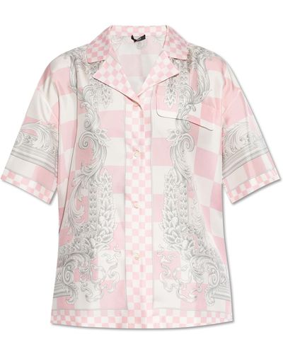 Versace Silk Shirt - Pink