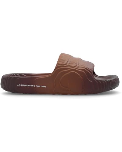 adidas Originals 'adilette 22' Slides - Brown