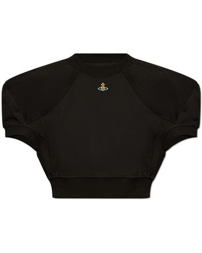 Vivienne Westwood Short T-Shirt With Print - Black