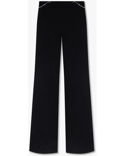 Gcds Trousers With Crystals, ' - Black