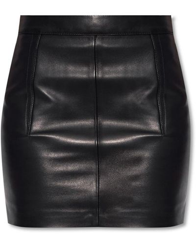 IRO Leather Skirt - Black