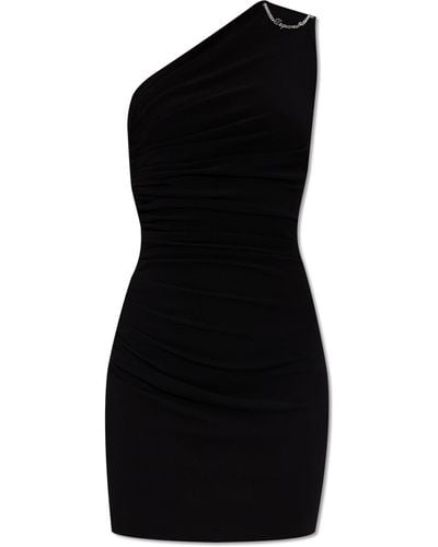 DSquared² Shoulder Dress, - Black