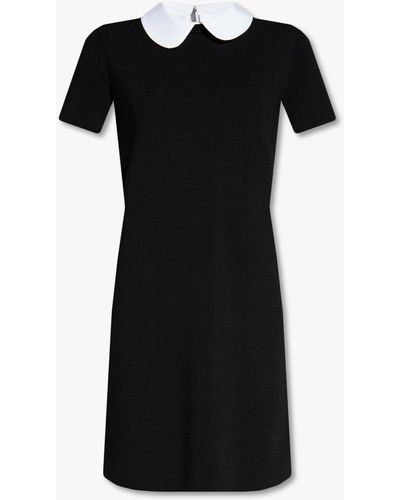 Tory Burch Dress With Detachable Collar - Black
