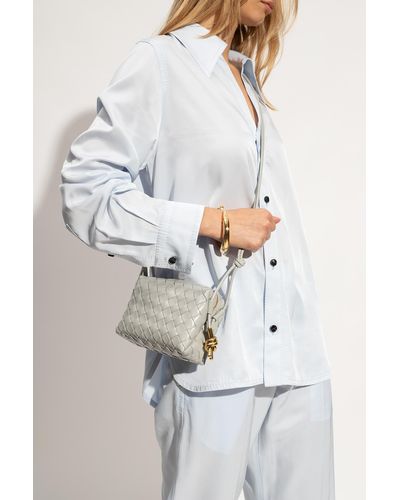 Bottega Veneta ‘Loop Mini’ Shoulder Bag - Gray