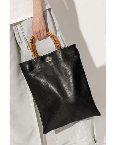 Jil Sander Shopper Bag - Black