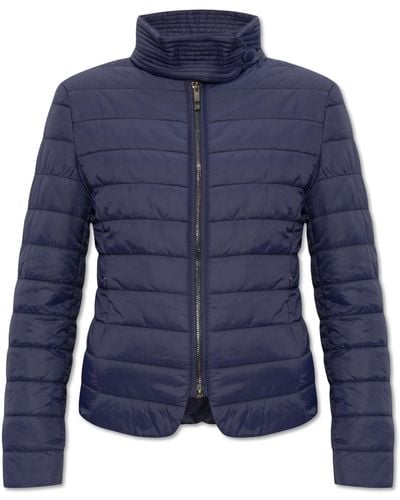 Emporio Armani Quilted Jacket, - Blue