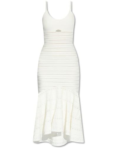 Victoria Beckham Strap Dress - White