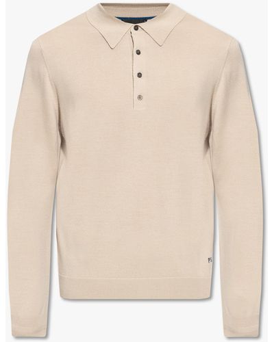 PS by Paul Smith Wool Jumper - Natural