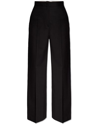PS by Paul Smith Pleat-front Trousers, - Black