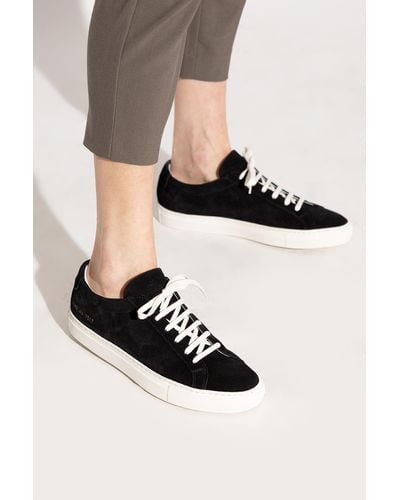 Common Projects 'achilles Low' Sneakers - Black
