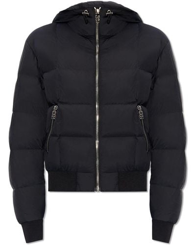 DSquared² Down Jacket With Logo, - Blue