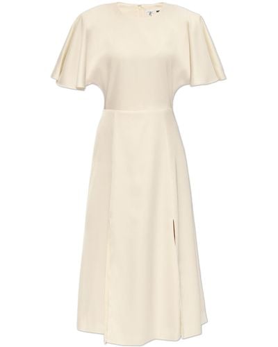 ROTATE BIRGER CHRISTENSEN Satin Dress, - White