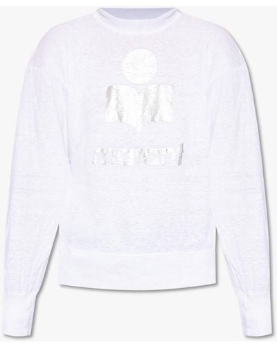 Isabel Marant ‘Klowia’ Sweatshirt - White
