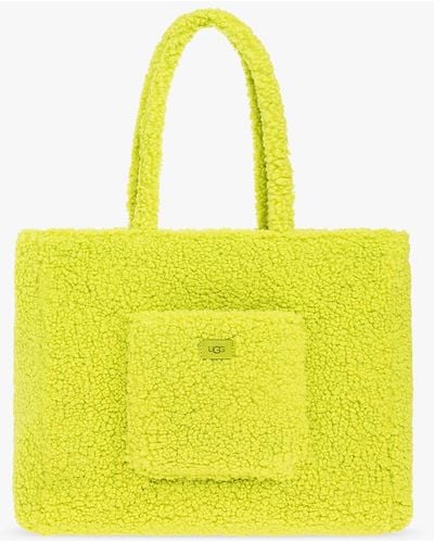 UGG 'adrina Large' Shopper Bag - Yellow