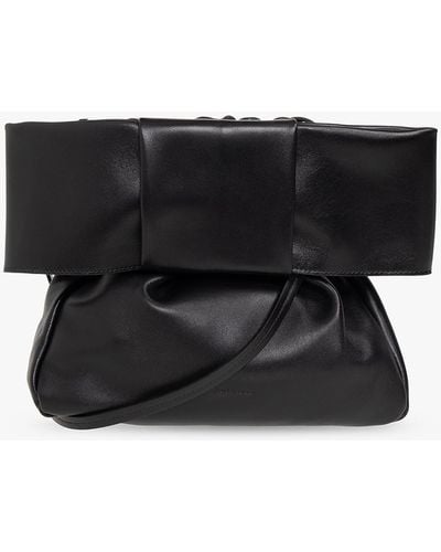 Jil Sander ‘Bow Medium’ Shoulder Bag - Black