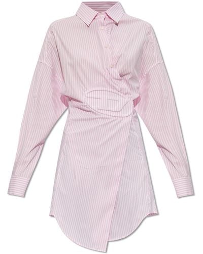DIESEL D-sizen Shirt Dress - Pink
