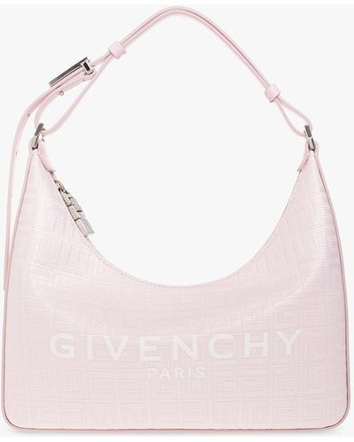 Givenchy 'moon Cut Out Small' Shoulder Bag - Pink