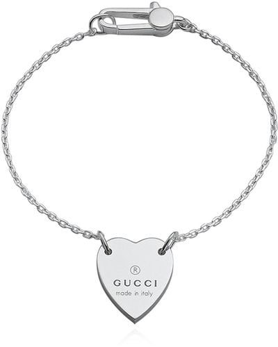Gucci Bracelet With Logo, - White