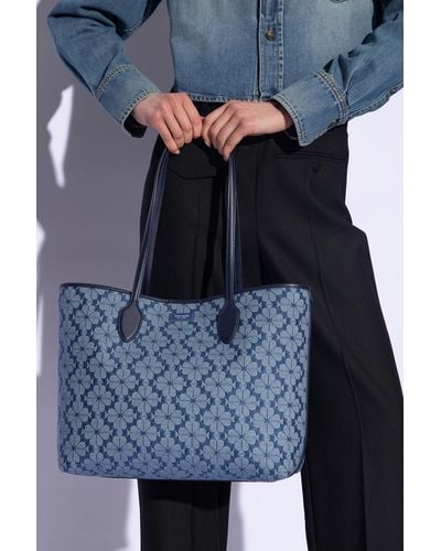 Kate Spade ‘Bleecker Large’ Shopper Bag - Blue