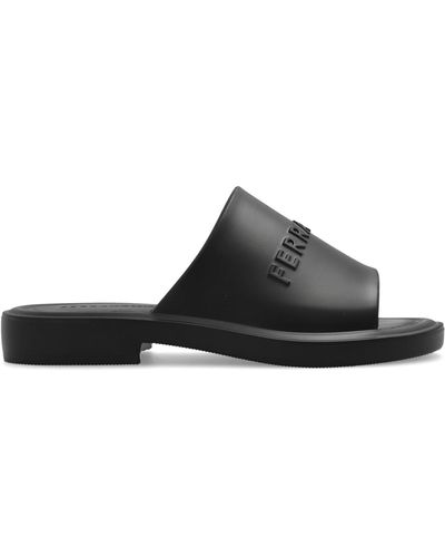 Ferragamo slides womens clearance sale