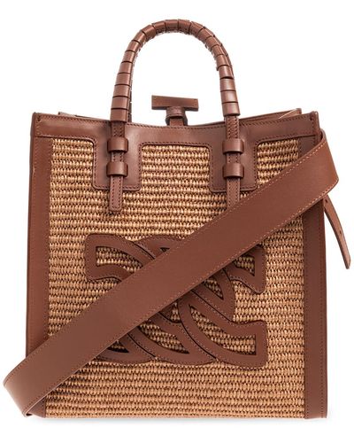 Casadei 'beaurivage' Shopper Bag, - Brown