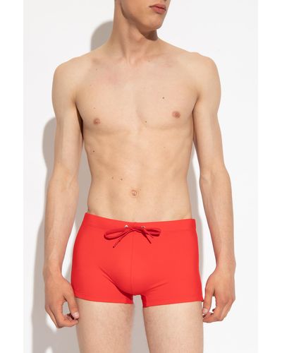 DIESEL ‘Bmbx-Brad’ Swimming Shorts - Red