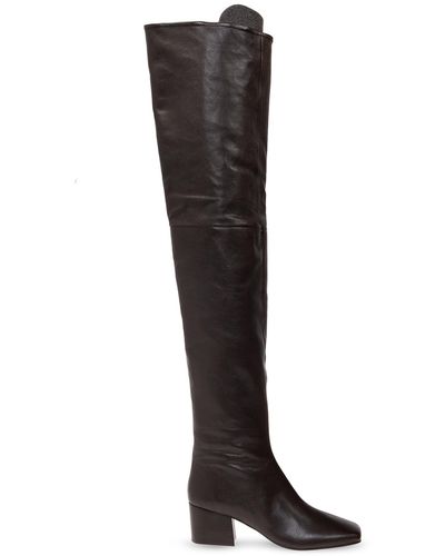 Lemaire Leather Boots - Black