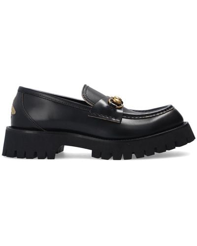 Gucci Platform Loafers - Black