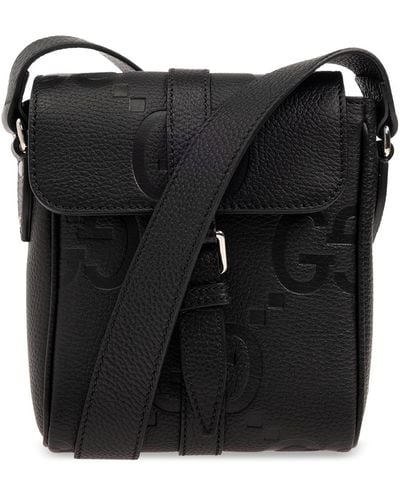 Gucci 'GG Jumbo Small' Shoulder Bag, - Black