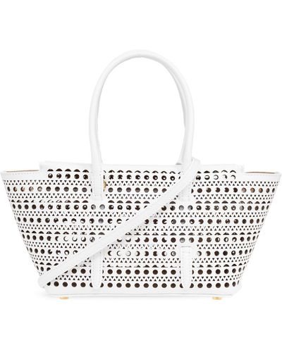 Alaïa Shoulder Bag 'new Mina 20', - White