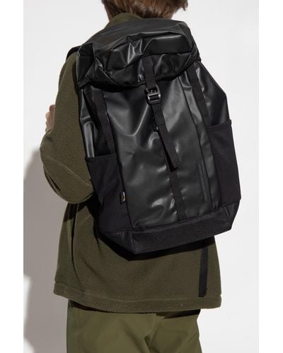 Norse Projects Backpack With Logo - Black