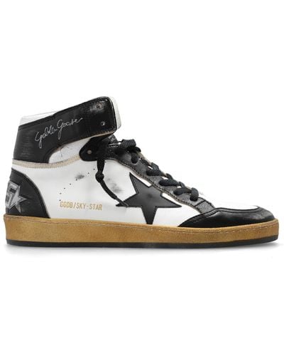 Golden Goose ‘Sky Star’ High-Top Trainers - White