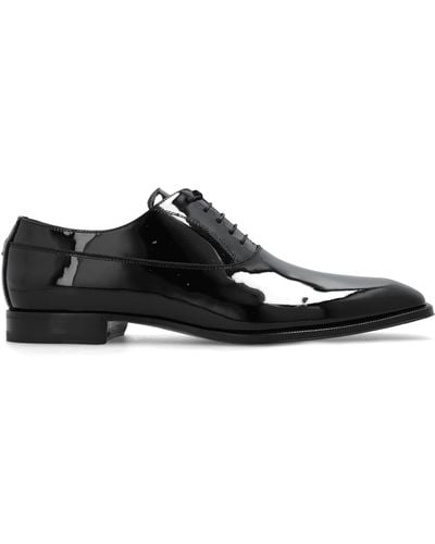 Jimmy Choo 'foxley' Leather Oxford Shoes, - Black