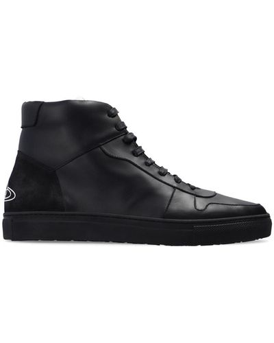 Vivienne Westwood ‘Apollo’ High-Top Sneakers - Black