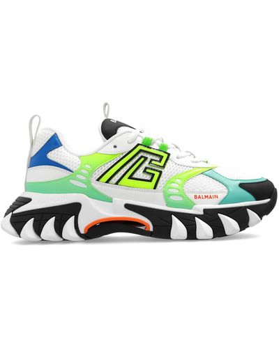 Balmain 'b-east' Sneakers, - Green