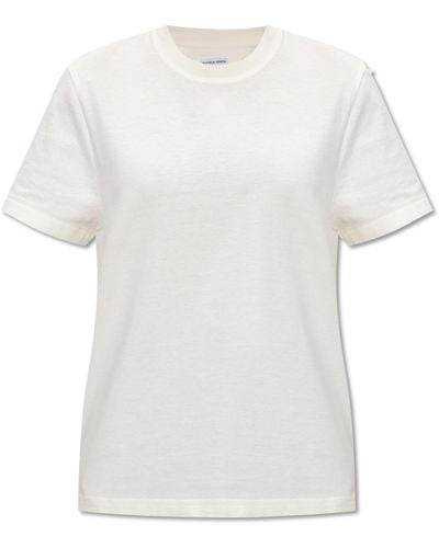 Bottega Veneta Cotton T-shirt, - White