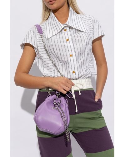 Vivienne Westwood ‘Chrissy Small’ Shoulder Bag - Purple