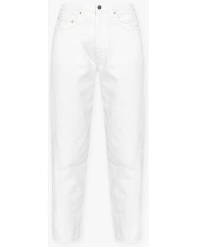 Totême Cropped Jeans - White