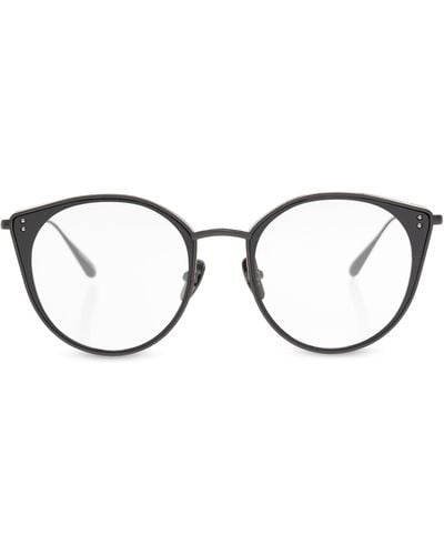 Linda Farrow 'neusa' Optical Glasses, - Black