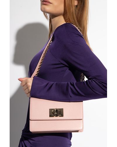 Furla '1927 Mini' Shoulder Bag, - Pink