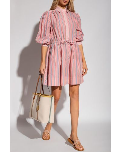 See By Chloé Striped Dress - Pink