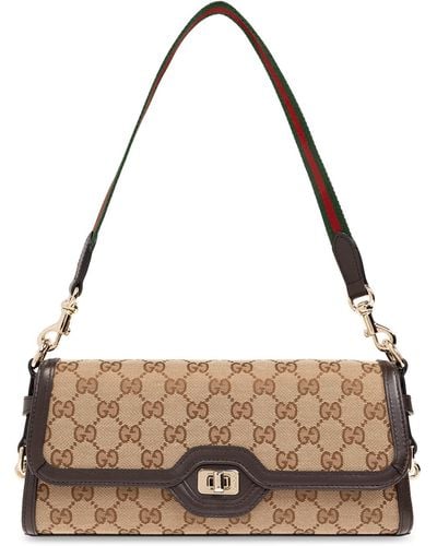 Gucci 'luce Small' Shoulder Bag, - White