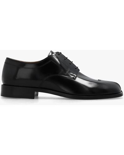 Maison Margiela Leather Shoes, - Black