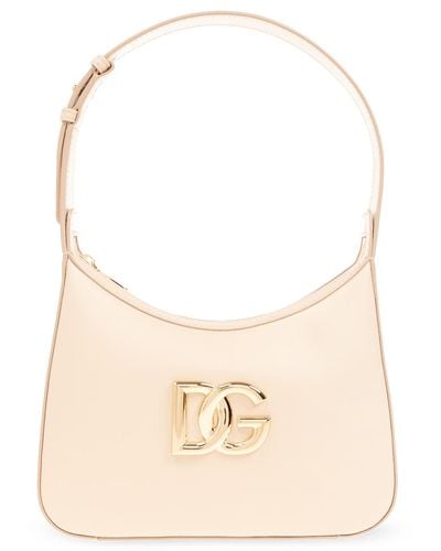 Dolce & Gabbana '3.5' Shoulder Bag, - Natural