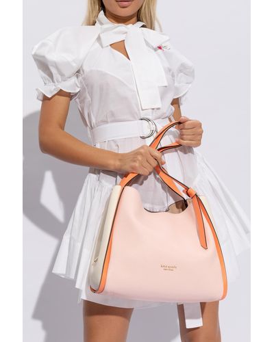 Kate Spade ‘Knot’ Shopper Bag - Pink