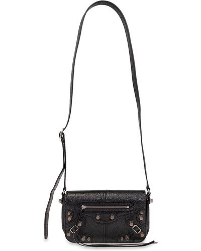 Balenciaga ‘Le Cagole Mini’ Shoulder Bag - Black