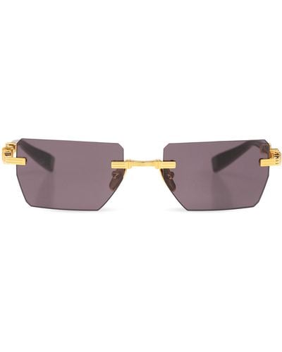 Balmain 'pierre' Sunglasses, - Metallic