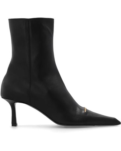 Alexander Wang ‘Viola’ Heeled Ankle Boots - Black