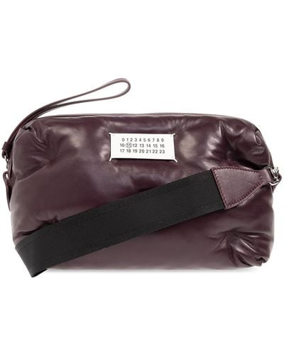 Maison Margiela 'glam Slam' Shoulder Bag, - Purple