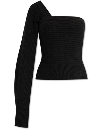 IRO 'baidy' One-shoulder Sweater, - Black